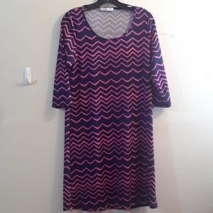 Women's LILAC CLOTHING Purple/Pink Dress Size M